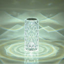 Luxuosa Luminária Com Projeção 3D De Rosa Touch