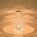 Luxuosa Luminária Com Projeção 3D De Rosa Touch